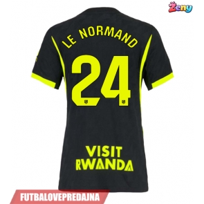 Lacne Ženy Futbalové dres Atletico Madrid Robin Le Normand #24 2026-27 Krátky Rukáv - Preč